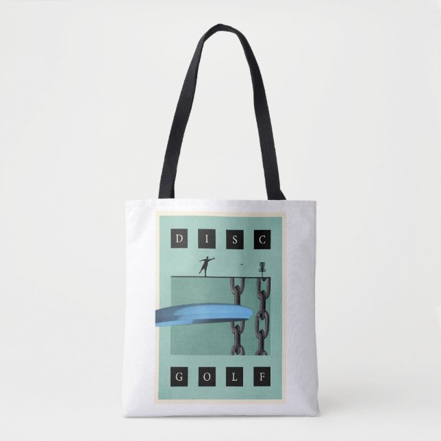 Disc Golf Tote Bag (Front)