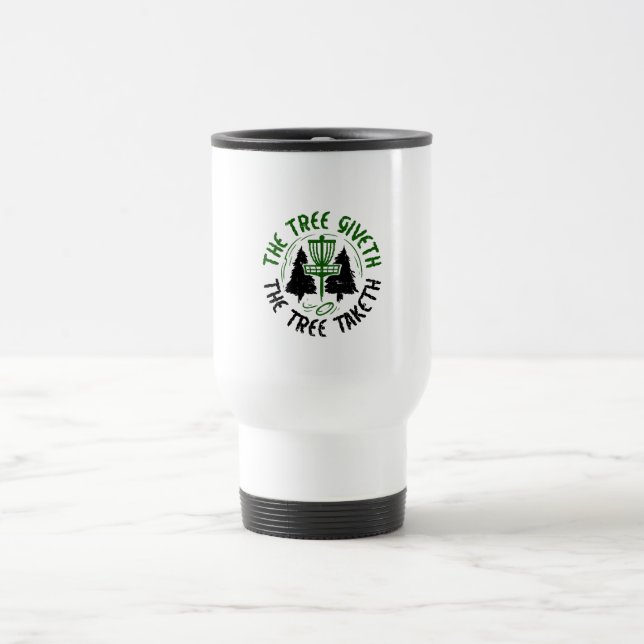Disc Golf Travel Mug (Center)
