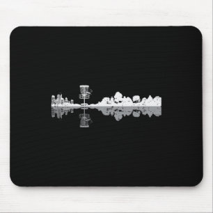 Disc Golf Trees Landscape Frisbee Golfer Frolf Men Mouse Mat