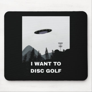 Disc Golf Ufo  Mouse Mat