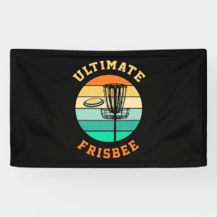 Disc Golf Ultimate Frisbee Banner