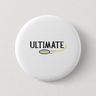 Disc Golf Ultimate Frisbee Frolf Sport Player Men 6 Cm Round Badge