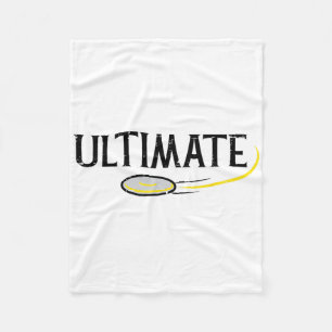 Disc Golf Ultimate Frisbee Frolf Sport Player Men Fleece Blanket