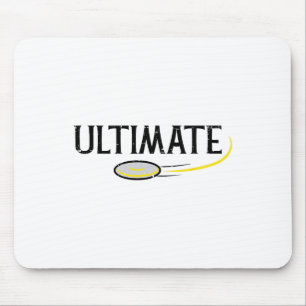 Disc Golf Ultimate Frisbee Frolf Sport Player Men  Mouse Mat