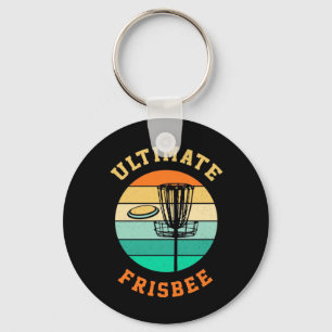 Disc Golf Ultimate Frisbee Key Ring