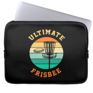 Disc Golf Ultimate Frisbee Laptop Sleeve