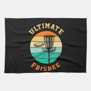 Disc Golf Ultimate Frisbee Tea Towel