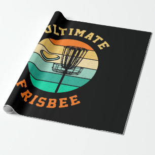 Disc Golf Ultimate Frisbee Wrapping Paper