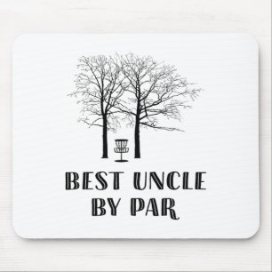 Disc Golf Uncle - Bester Uncle Bei Par  Mouse Mat