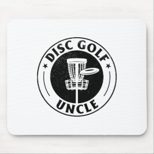 Disc Golf Uncle - Disc Golfing Uncle Disc Golf Pla Mouse Mat