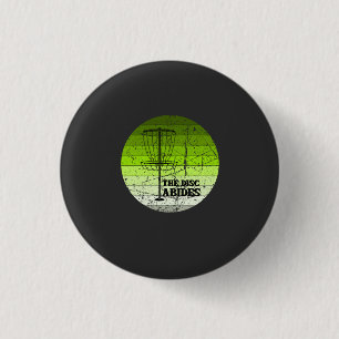 Disc Golf Vintage 3 Cm Round Badge