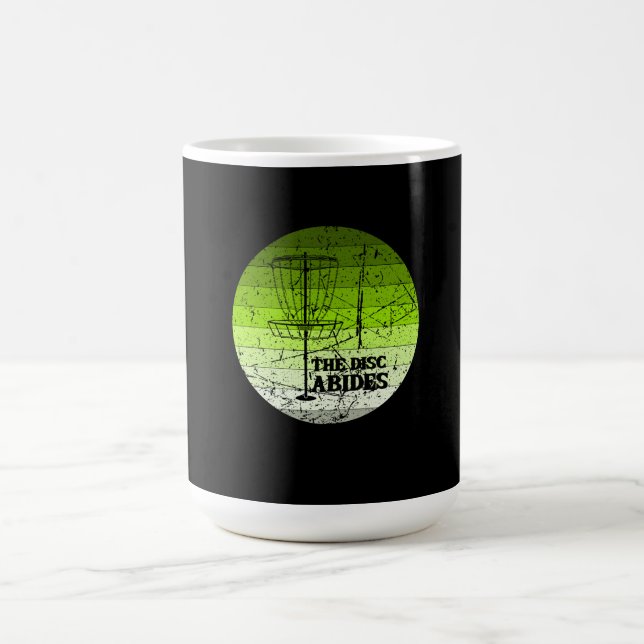 Disc Golf Vintage Coffee Mug (Center)