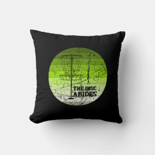 Disc Golf Vintage Cushion
