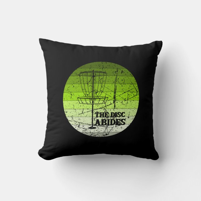 Disc Golf Vintage Cushion (Front)