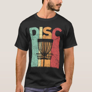 Disc Golf Vintage Frolf Retro Disc Golf Player T-Shirt
