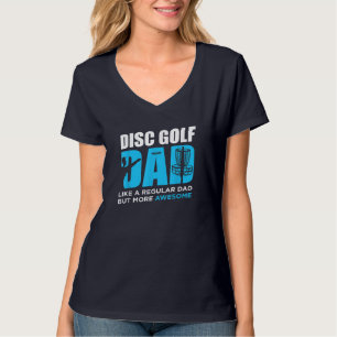 Disc Golf Vintage Funny Disc Golfing Dad Lover Pla T-Shirt