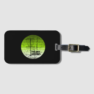 Disc Golf Vintage Luggage Tag