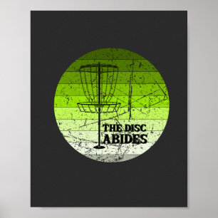 Disc Golf Vintage Poster