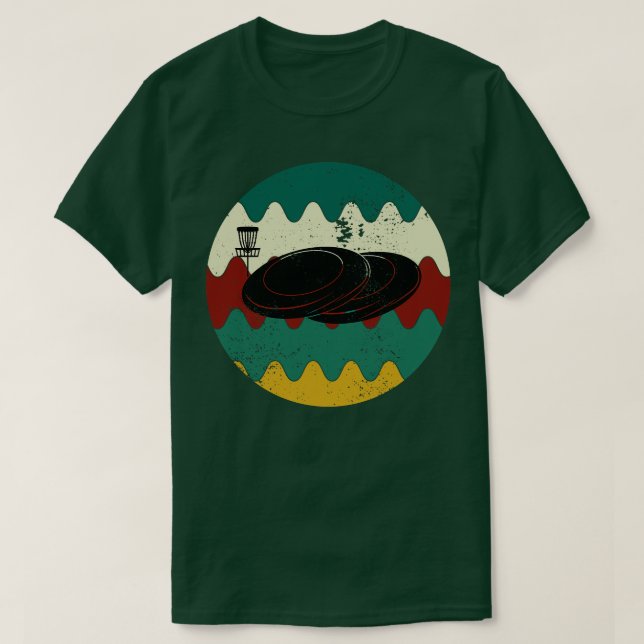Disc Golf Vintage T-Shirt (Design Front)