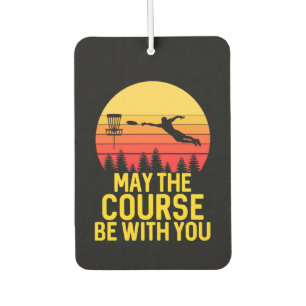 Disc Golf With You Car Air Freshener