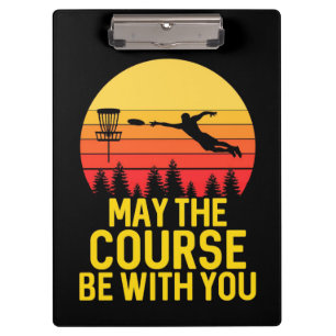 Disc Golf With You Clipboard