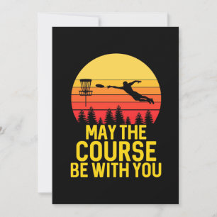 Disc Golf With You Invitation