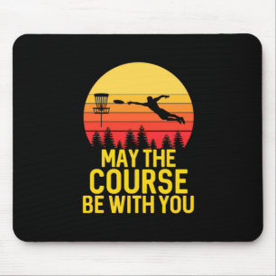 Disc Golf With You Mouse Mat