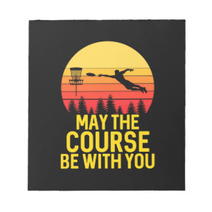 Disc Golf With You Notepad