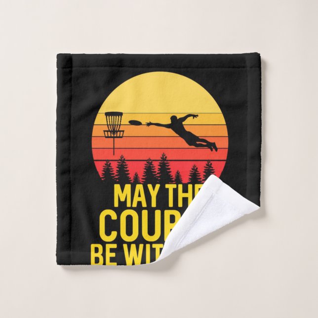 Disc Golf With You Wash Cloth (Wash Cloth)