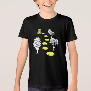Disc Golf Woods Disc Golfer Gift Tri-Blend Shirt