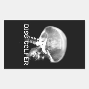 Disc Golf X ray sticker