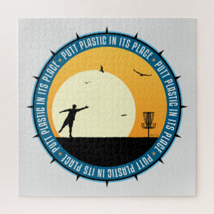 Disc Golfer Jigsaw Puzzle