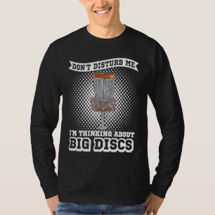 Disc Golfer Putter Flying Disc Throwing Disc 7 T-Shirt