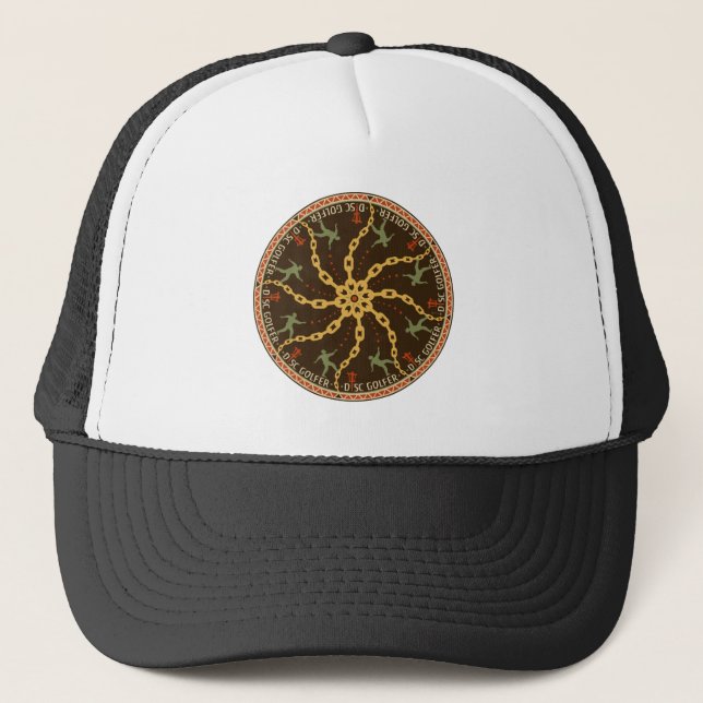 Disc Golfer Trucker Hat (Front)