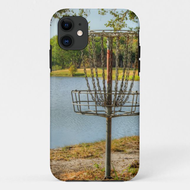 Disc Golfer's View Case-Mate iPhone Case (Back)