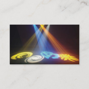 Disc Jockey Business Card