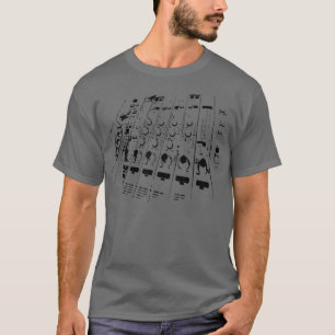 Disc Jockey Turntable Trance Music EDM T-Shirt