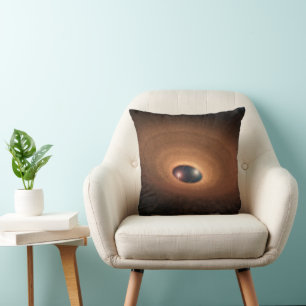 Disc Of Dusty Material Leftover From Star Forming Cushion