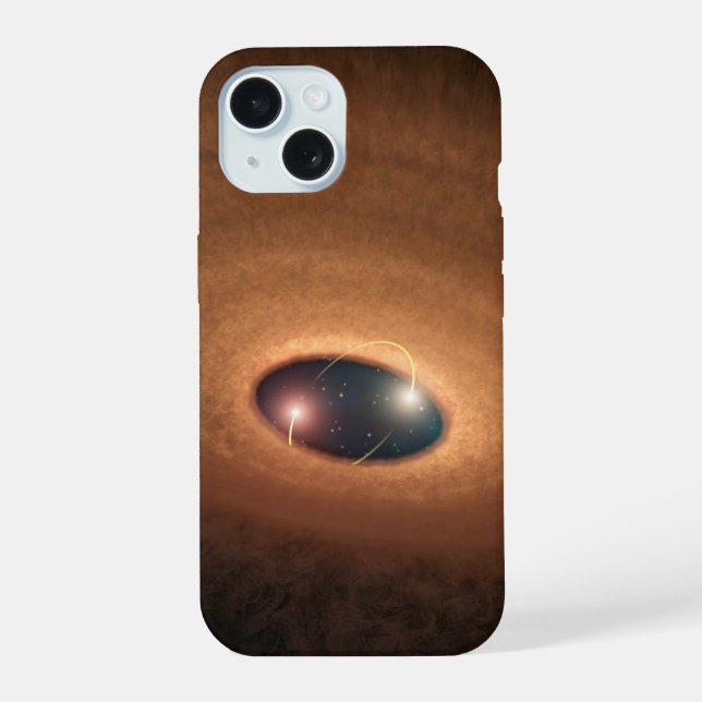 Disc Of Dusty Material Leftover From Star Forming iPhone 15 Case (Back)