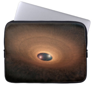 Disc Of Dusty Material Leftover From Star Forming Laptop Sleeve