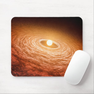 Disc Of Material Surrounding Star Fu Orionis. Mouse Mat