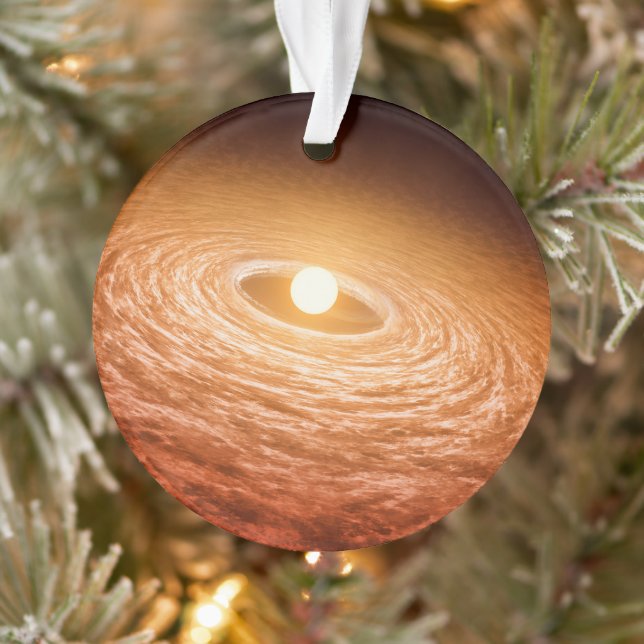 Disc Of Material Surrounding Star Fu Orionis. Ornament (Tree)