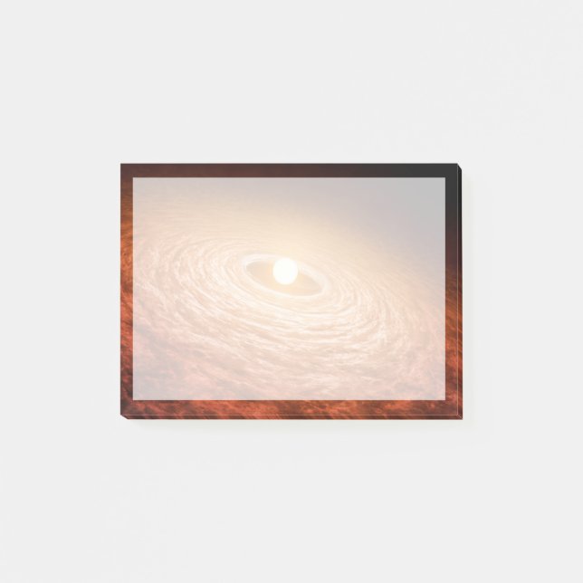 Disc Of Material Surrounding Star Fu Orionis. Post-it Notes (Front)