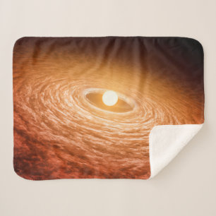 Disc Of Material Surrounding Star Fu Orionis. Sherpa Blanket