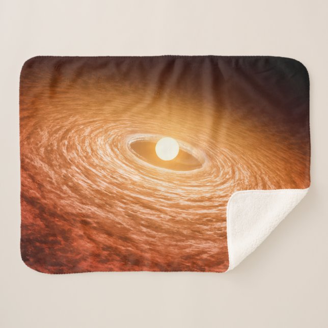 Disc Of Material Surrounding Star Fu Orionis. Sherpa Blanket (Front (Horizontal))
