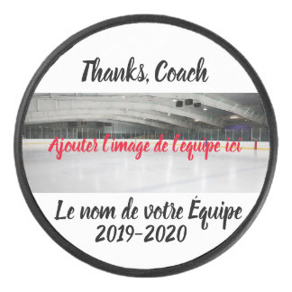 Disc of personalized Hockey Hockey Puck