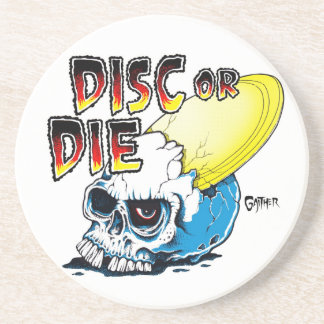 Disc Or Die Coaster