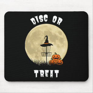 Disc Or Treat - Halloween Disc Golf Mouse Mat