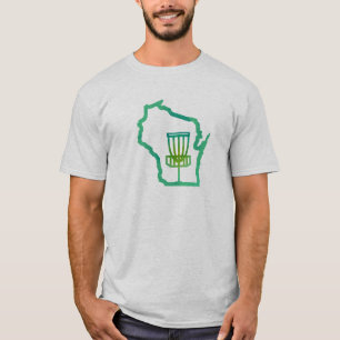 Disc Wisconsin - Frisbee Disc Golf t-shirt