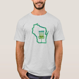 Disc Wisconsin - Frisbee Disc Golf t-shirt